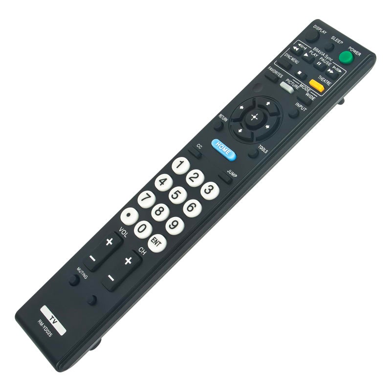 Beyution New RM-YD025 Replaced Remote Suit for Sony TV KDL-32S5100 KDL-32XBR9 KDL-37L4000 KDL-37L4000 KDL-37L5000 KDL-40S4100 KDL-46S4100 KDL-40V4100 KDL-40V415 KDL-40S504 KDL-40S5100 KDL-40SL150 - Image 5